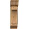 Ekena Millwork Legacy Traditional Rough Sawn Bracket w/ Offset Brace, Western Red Cedar, 8"W x 22"D x 30"H BKT0806X22X30LEC01RWR - alternate 3